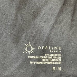 Offline 7/8 Length High Rise Leggings in Navy